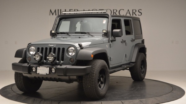 Used 2014 Jeep Wrangler Unlimited Sport for sale Sold at Maserati of Westport in Westport CT 06880 1