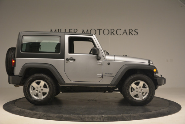 Used 2015 Jeep Wrangler Sport for sale Sold at Maserati of Westport in Westport CT 06880 9