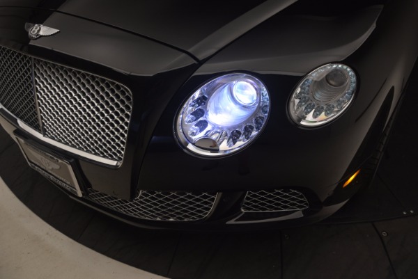 Used 2012 Bentley Continental GT W12 Convertible for sale Sold at Maserati of Westport in Westport CT 06880 28