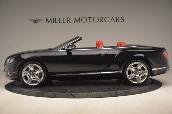 Used 2012 Bentley Continental GT W12 Convertible for sale Sold at Maserati of Westport in Westport CT 06880 3