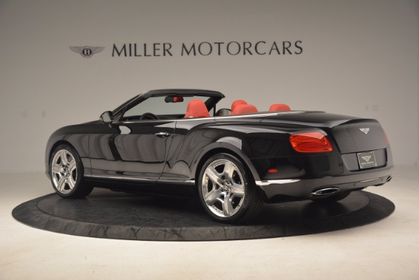 Used 2012 Bentley Continental GT W12 Convertible for sale Sold at Maserati of Westport in Westport CT 06880 4