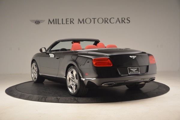 Used 2012 Bentley Continental GT W12 Convertible for sale Sold at Maserati of Westport in Westport CT 06880 5