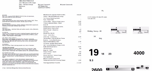 New 2017 McLaren 570S for sale Sold at Maserati of Westport in Westport CT 06880 22