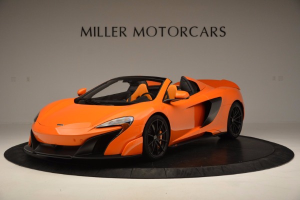 Used 2016 McLaren 675LT Spider Convertible for sale Sold at Maserati of Westport in Westport CT 06880 2