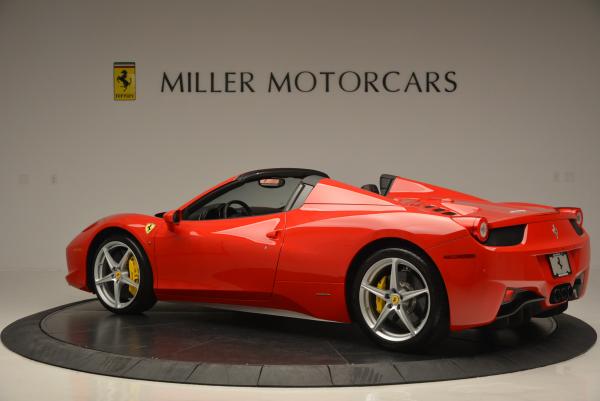 Used 2014 Ferrari 458 Spider for sale Sold at Maserati of Westport in Westport CT 06880 4