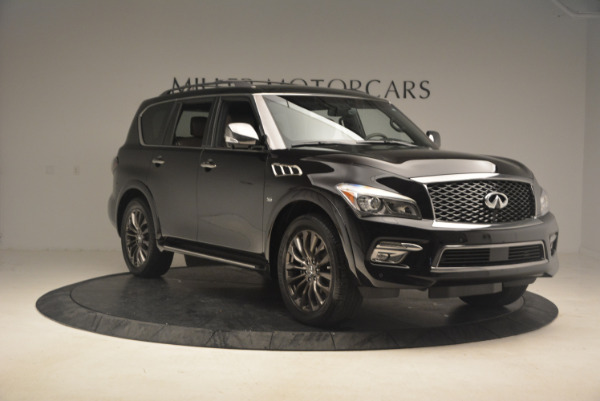 Used 2015 INFINITI QX80 Limited 4WD for sale Sold at Maserati of Westport in Westport CT 06880 11