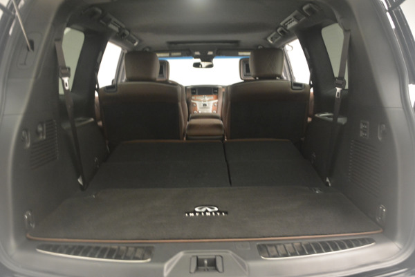 Used 2015 INFINITI QX80 Limited 4WD for sale Sold at Maserati of Westport in Westport CT 06880 22