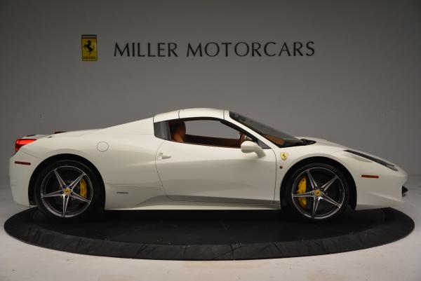 Used 2012 Ferrari 458 Spider for sale Sold at Maserati of Westport in Westport CT 06880 21