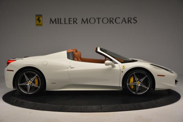 Used 2012 Ferrari 458 Spider for sale Sold at Maserati of Westport in Westport CT 06880 9