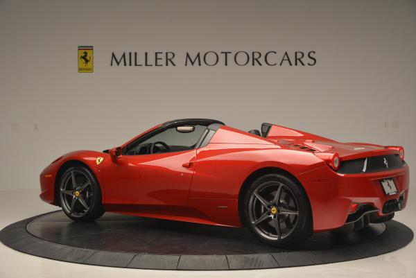 Used 2013 Ferrari 458 Spider for sale Sold at Maserati of Westport in Westport CT 06880 4