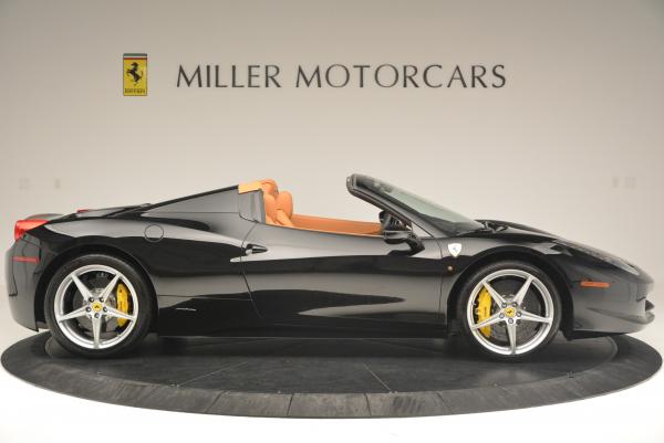 Used 2015 Ferrari 458 Spider for sale Sold at Maserati of Westport in Westport CT 06880 9