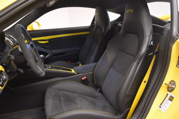Used 2016 Porsche Cayman GT4 for sale Sold at Maserati of Westport in Westport CT 06880 15