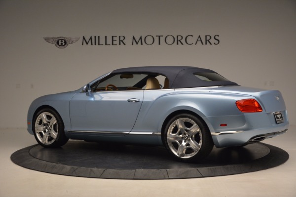 Used 2012 Bentley Continental GTC W12 for sale Sold at Maserati of Westport in Westport CT 06880 16