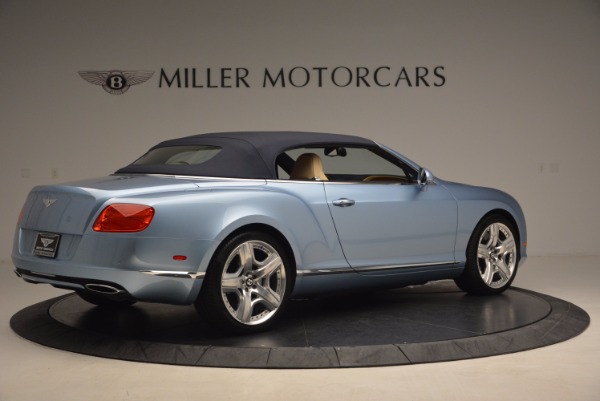 Used 2012 Bentley Continental GTC W12 for sale Sold at Maserati of Westport in Westport CT 06880 20