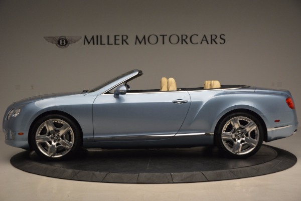 Used 2012 Bentley Continental GTC W12 for sale Sold at Maserati of Westport in Westport CT 06880 3
