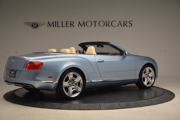 Used 2012 Bentley Continental GTC W12 for sale Sold at Maserati of Westport in Westport CT 06880 8
