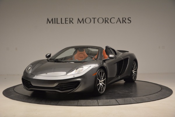 Used 2014 McLaren MP4-12C SPIDER Convertible for sale Sold at Maserati of Westport in Westport CT 06880 2