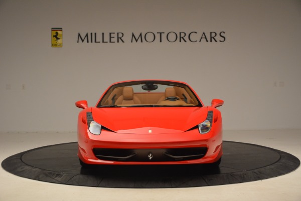 Used 2012 Ferrari 458 Spider for sale Sold at Maserati of Westport in Westport CT 06880 12