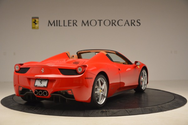 Used 2012 Ferrari 458 Spider for sale Sold at Maserati of Westport in Westport CT 06880 7