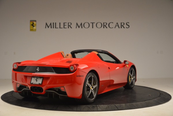 Used 2013 Ferrari 458 Spider for sale Sold at Maserati of Westport in Westport CT 06880 7