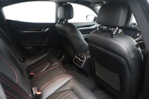 Used 2018 Maserati Ghibli S Q4 for sale $34,900 at Maserati of Westport in Westport CT 06880 21