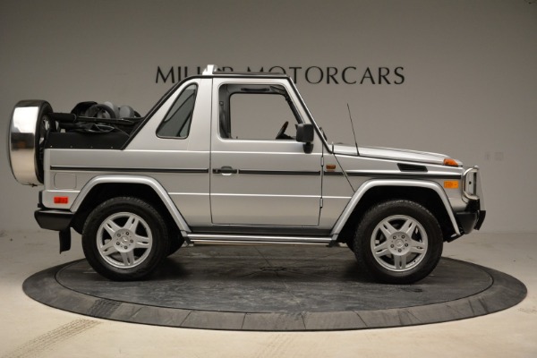 Used 1999 Mercedes Benz G500 Cabriolet for sale Sold at Maserati of Westport in Westport CT 06880 9