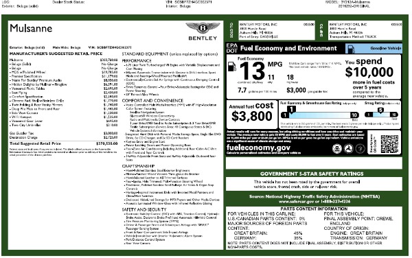 Used 2016 Bentley Mulsanne for sale $179,900 at Maserati of Westport in Westport CT 06880 26