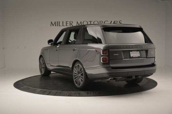 Used 2018 Land Rover Range Rover Supercharged LWB for sale Sold at Maserati of Westport in Westport CT 06880 5