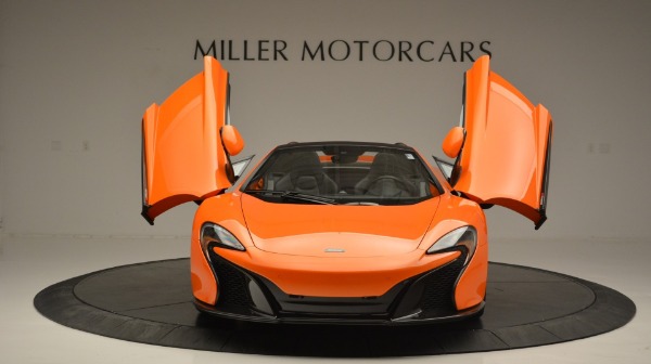 Used 2015 McLaren 650S Spider Convertible for sale Sold at Maserati of Westport in Westport CT 06880 13