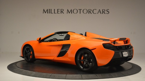 Used 2015 McLaren 650S Spider Convertible for sale Sold at Maserati of Westport in Westport CT 06880 4