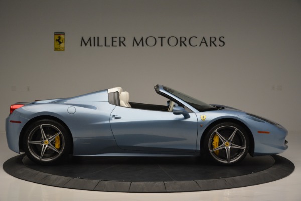 Used 2012 Ferrari 458 Spider for sale Sold at Maserati of Westport in Westport CT 06880 9