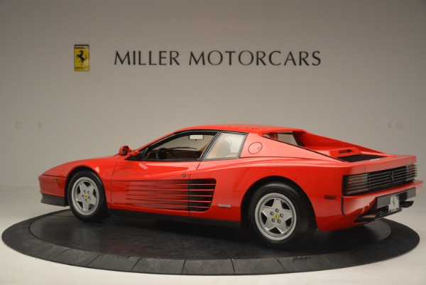 Used 1990 Ferrari Testarossa for sale Sold at Maserati of Westport in Westport CT 06880 4