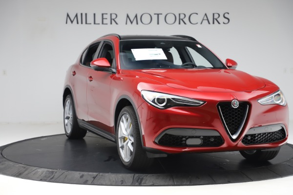 New 2019 Alfa Romeo Stelvio Ti Sport Q4 for sale Sold at Maserati of Westport in Westport CT 06880 11