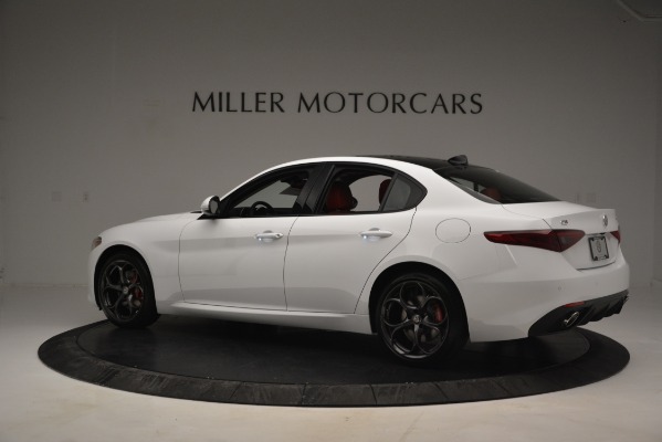 New 2019 Alfa Romeo Giulia Ti Sport Q4 for sale Sold at Maserati of Westport in Westport CT 06880 4