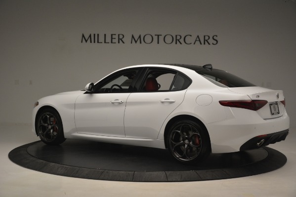 New 2019 Alfa Romeo Giulia Ti Sport Q4 for sale Sold at Maserati of Westport in Westport CT 06880 4