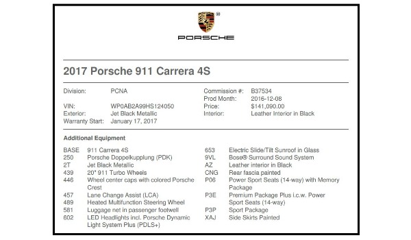 Used 2017 Porsche 911 Carrera 4S for sale Sold at Maserati of Westport in Westport CT 06880 21