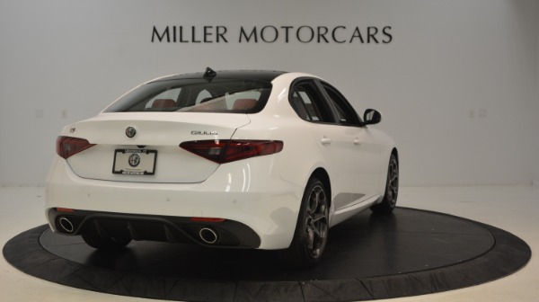 New 2019 Alfa Romeo Giulia Ti Sport Q4 for sale Sold at Maserati of Westport in Westport CT 06880 7