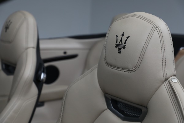 Used 2019 Maserati GranTurismo Sport Convertible for sale Sold at Maserati of Westport in Westport CT 06880 25