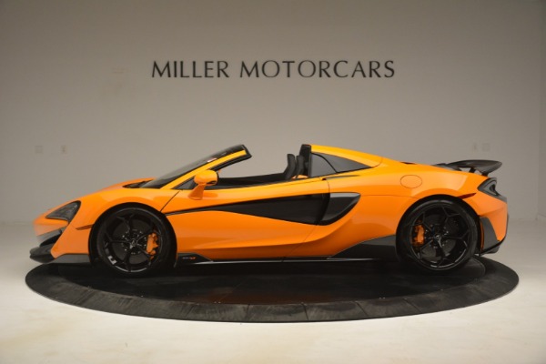 New 2020 McLaren 600LT Spider Convertible for sale Sold at Maserati of Westport in Westport CT 06880 3