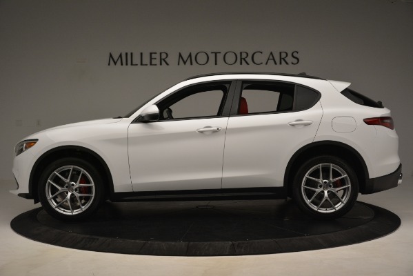 New 2019 Alfa Romeo Stelvio Ti Sport Q4 for sale Sold at Maserati of Westport in Westport CT 06880 3