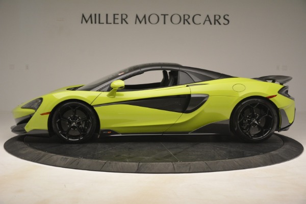 Used 2020 McLaren 600LT Spider for sale Sold at Maserati of Westport in Westport CT 06880 3