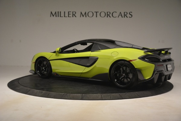 Used 2020 McLaren 600LT Spider for sale Sold at Maserati of Westport in Westport CT 06880 4