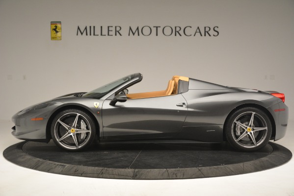 Used 2013 Ferrari 458 Spider for sale Sold at Maserati of Westport in Westport CT 06880 3