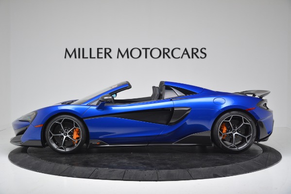 New 2020 McLaren 600LT SPIDER Convertible for sale Sold at Maserati of Westport in Westport CT 06880 3