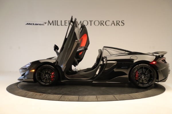 Used 2020 McLaren 600LT Spider for sale Sold at Maserati of Westport in Westport CT 06880 18