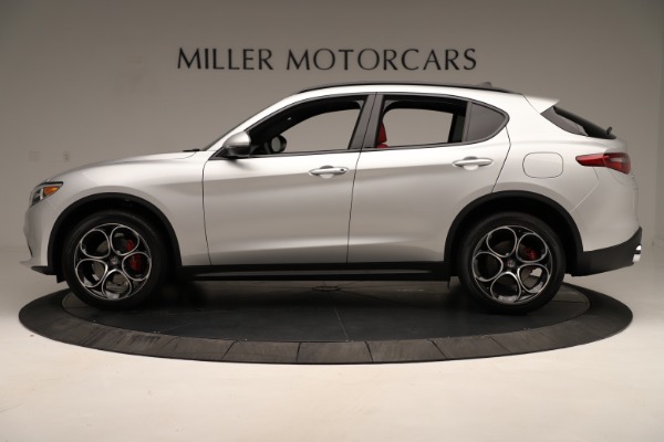 New 2019 Alfa Romeo Stelvio Ti Sport Q4 for sale Sold at Maserati of Westport in Westport CT 06880 3