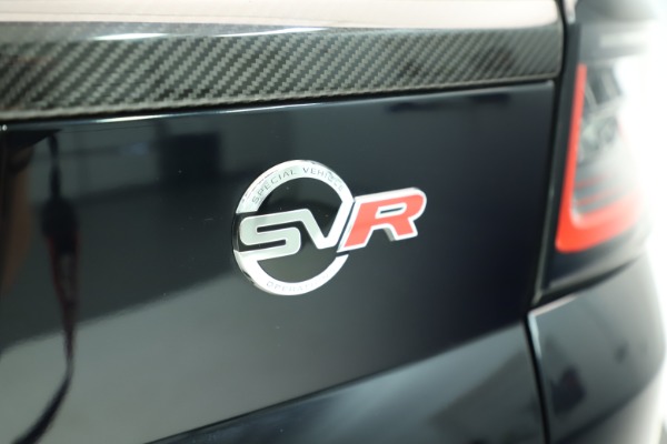 Used 2019 Land Rover Range Rover Sport SVR for sale Sold at Maserati of Westport in Westport CT 06880 28