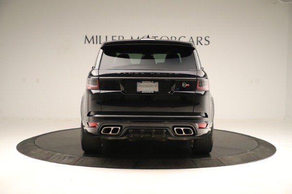 Used 2019 Land Rover Range Rover Sport SVR for sale Sold at Maserati of Westport in Westport CT 06880 6