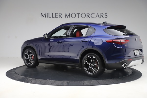 New 2019 Alfa Romeo Stelvio Ti Sport Q4 for sale Sold at Maserati of Westport in Westport CT 06880 4