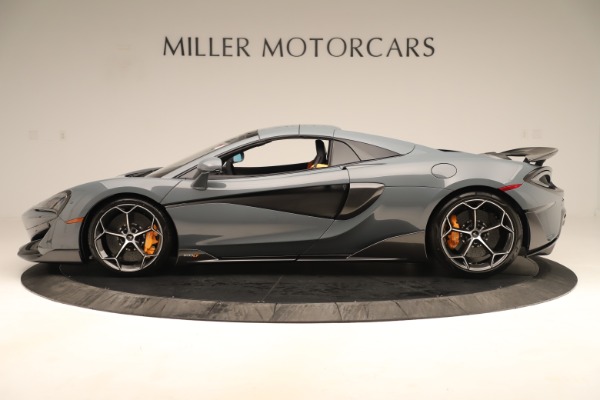 Used 2020 McLaren 600LT SPIDER Convertible for sale Call for price at Maserati of Westport in Westport CT 06880 15